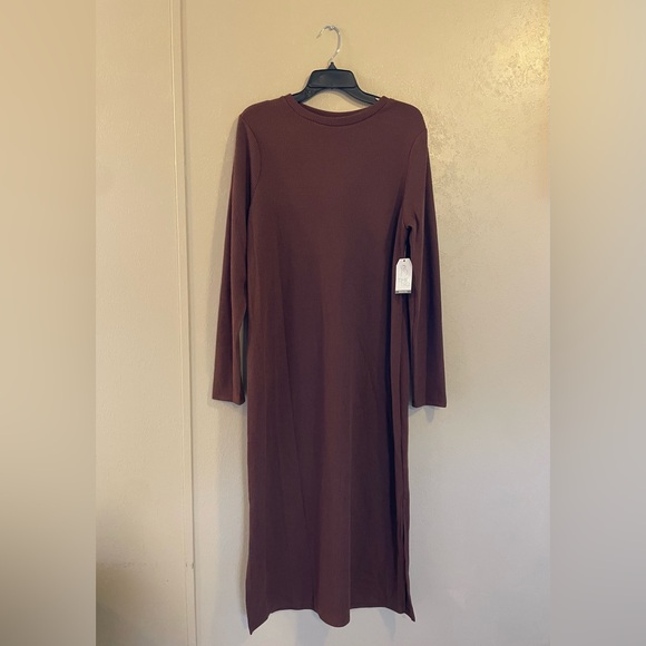 NWT Ribbed Knit maternity dress sz XXL (20) - Picture 1 of 6
